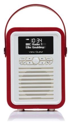 VQ - Retro Mini DAB Radio - Red